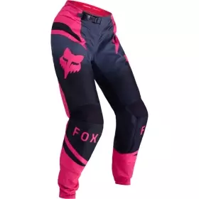 Pantalon Cross Femme Fox 180 Shield Noir Rose