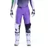 Pantalon Cross Fox 180 Kawasaki Violet Blanc