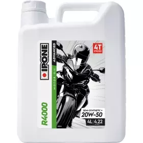 Huile Moteur Ipone R4000 Advanced 4T 20W50 - 4 Litres