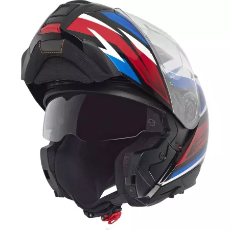 Casque Schuberth C5 Zenith Bleu Rouge Noir