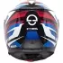 Casque Schuberth C5 Zenith Bleu Rouge Noir