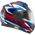 Casque Schuberth C5 Zenith Bleu Rouge Noir