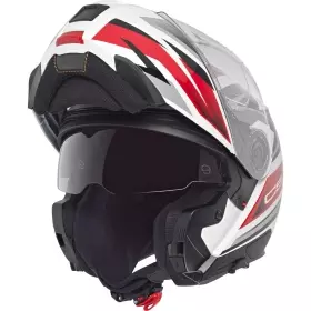 Casque Schuberth C5 Zenith Rouge Blanc Noir