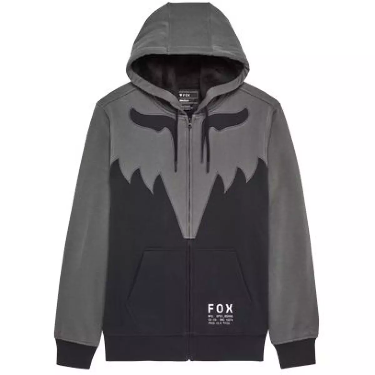 Sweat Zippé Fox Spire Sasquatch Gris