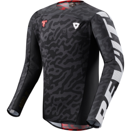 Maillot Cross Rev'It Thirteen Noir