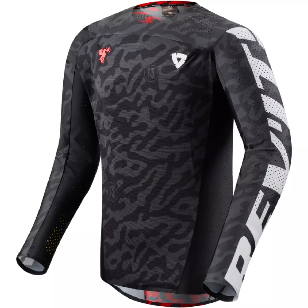 Maillot Cross Rev'It Thirteen Noir