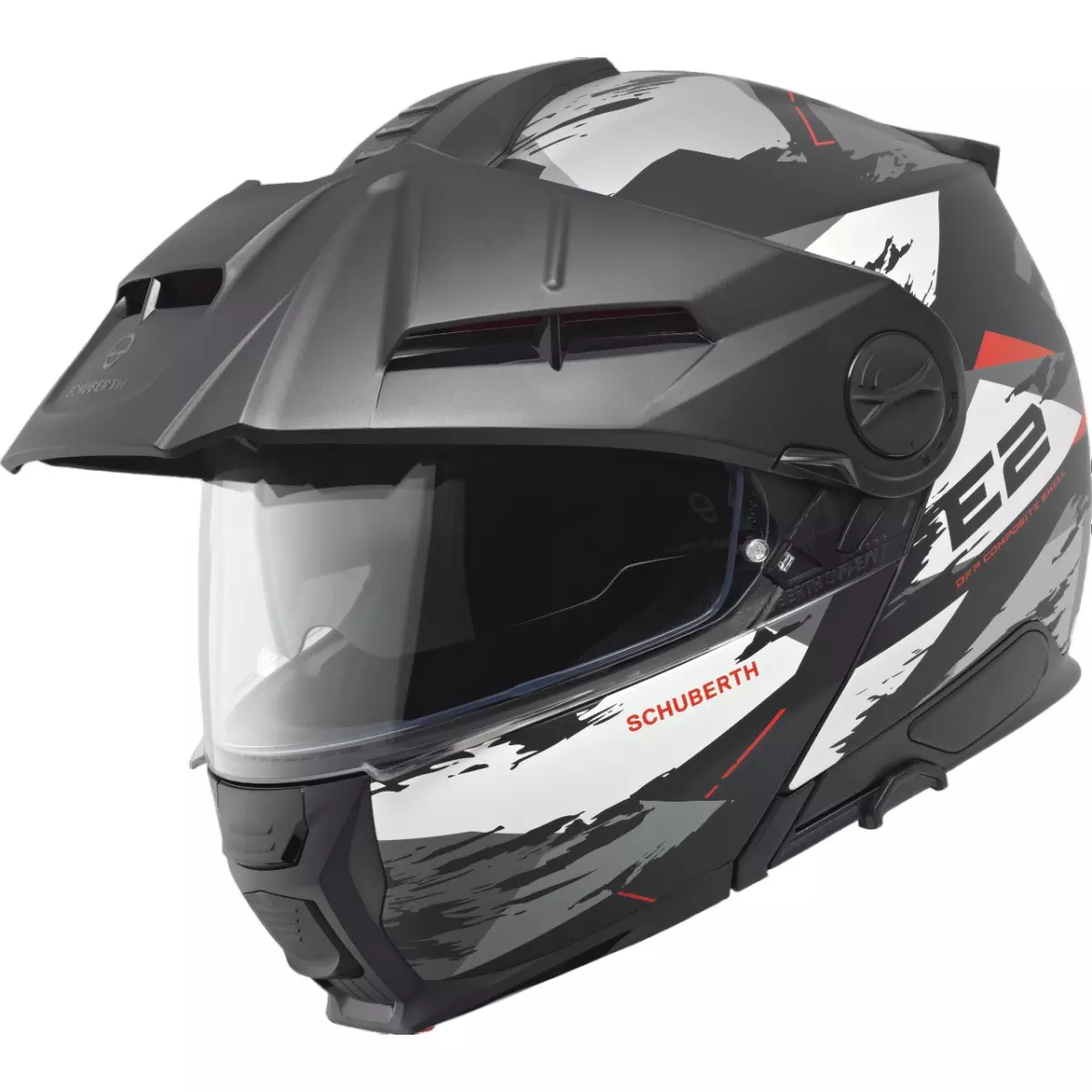 Casque Schuberth E2 Trail Gris Noir Mat