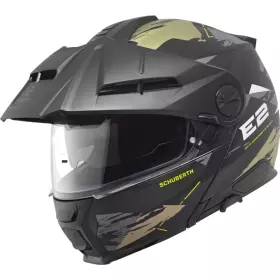 Casque Schuberth E2 Trail Vert Noir Mat