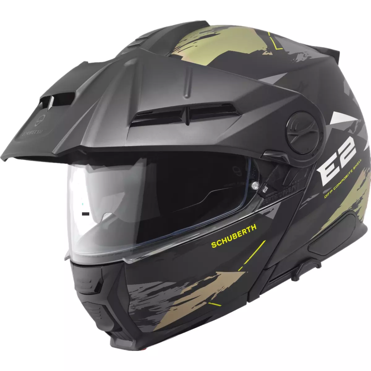 Casque Schuberth E2 Trail Vert Noir Mat