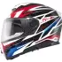 Casque Schuberth S3 Thunder Bleu Rouge Noir