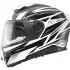 Casque Schuberth S3 Thunder Blanc Noir Gris
