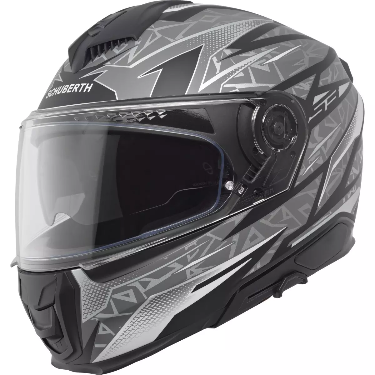 Casque Schuberth S3 Thunder Gris Noir Mat