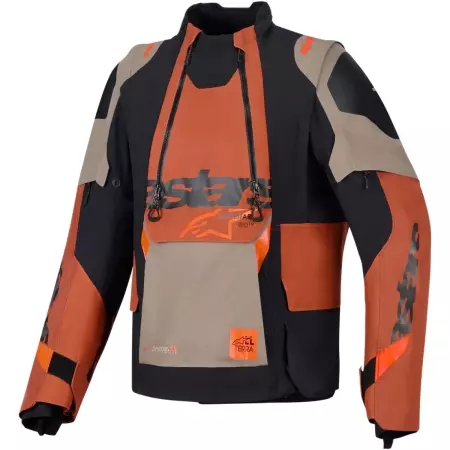 Blouson Alpinestars Halo Pro DS XF Laminated Marron Noir