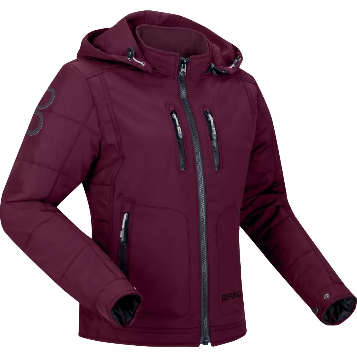 Blouson Femme Bering Lady Scoop Bordeaux
