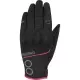 Gants Femme Bering Lady Nassau Noir Fuchsia
