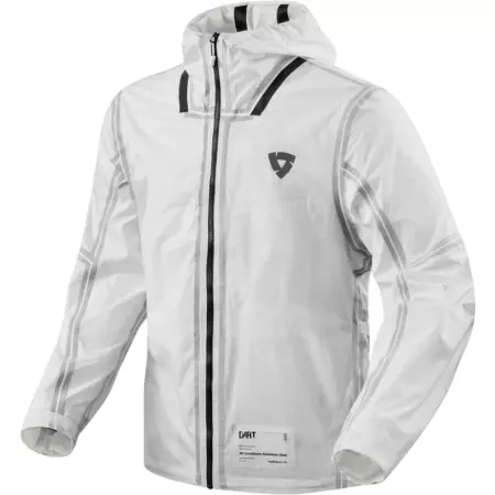 Veste De Pluie Cross Rev'It Barrier 2 H2O Blanc