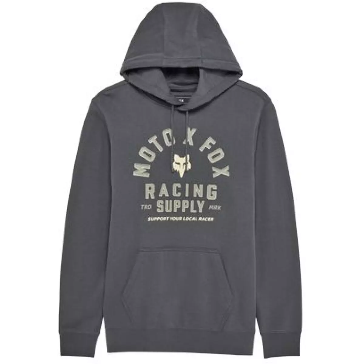 Sweat Fox Local Racer Gris Ombre Foncé
