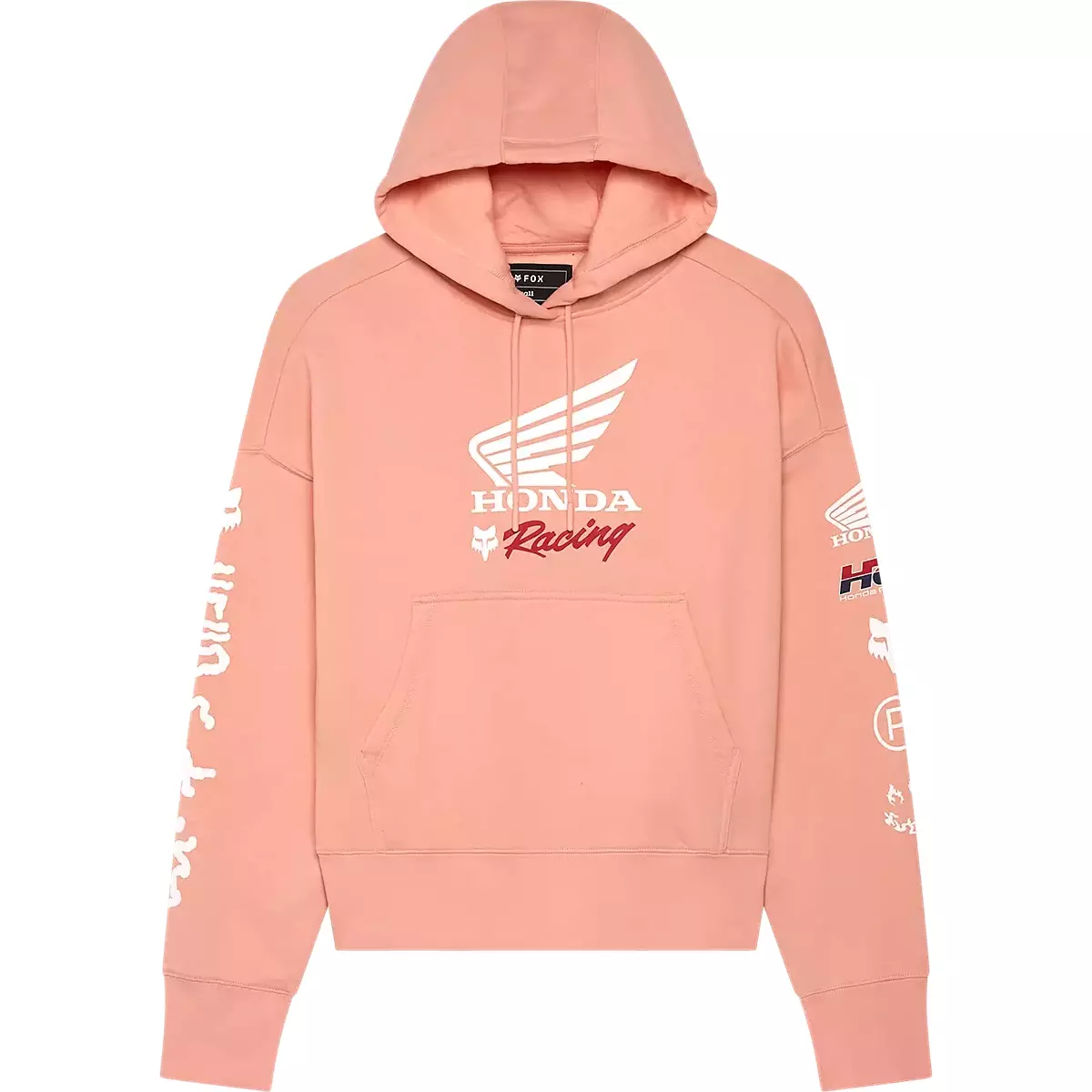 Sweat Femme Fox X Honda Oversized Rose Pâle