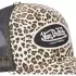 Casquette Helstons Von Dutch Leopard Beige