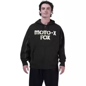 Sweat Zippé Fox Moto-X Oversized Noir
