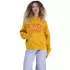 Sweat Femme Fox Moto-X Oversized Jaune Moutarde
