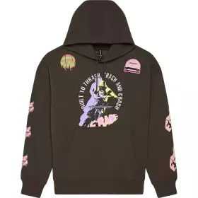 Sweat Fox Pro Circuit Oversized Vert Militaire