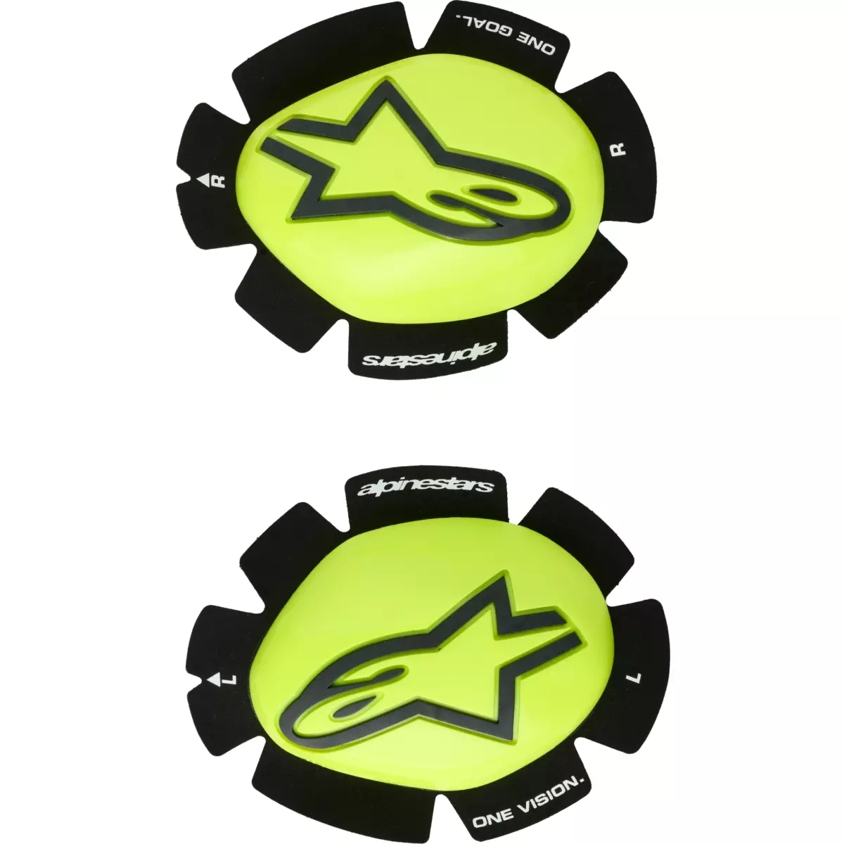 Sliders Alpinestars GP Plus Jaune Fluo Noir