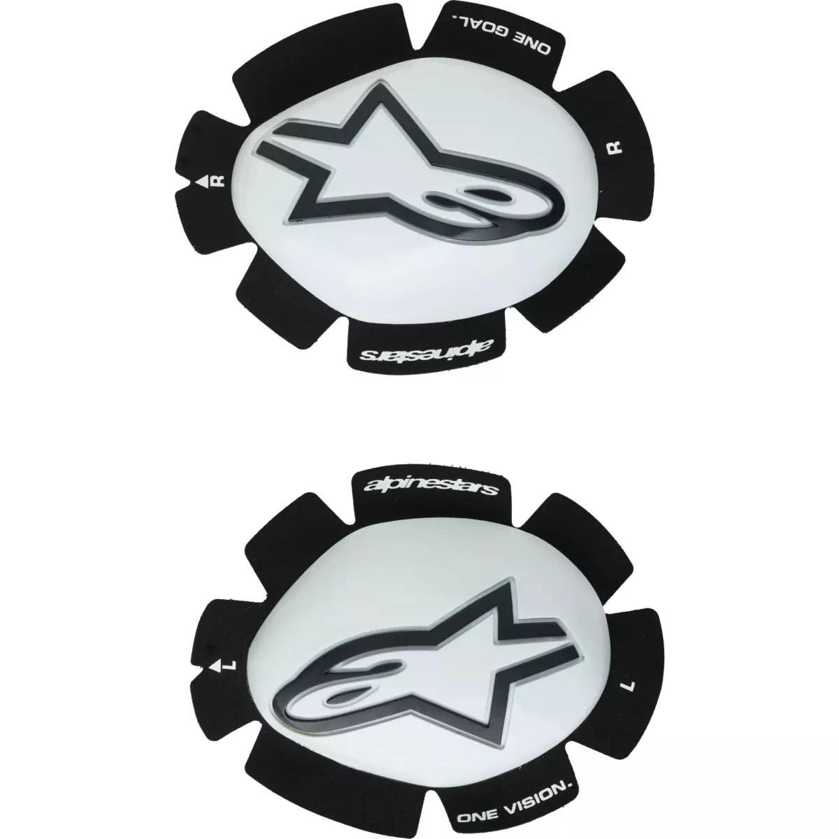 Sliders Alpinestars GP Plus Blanc Noir