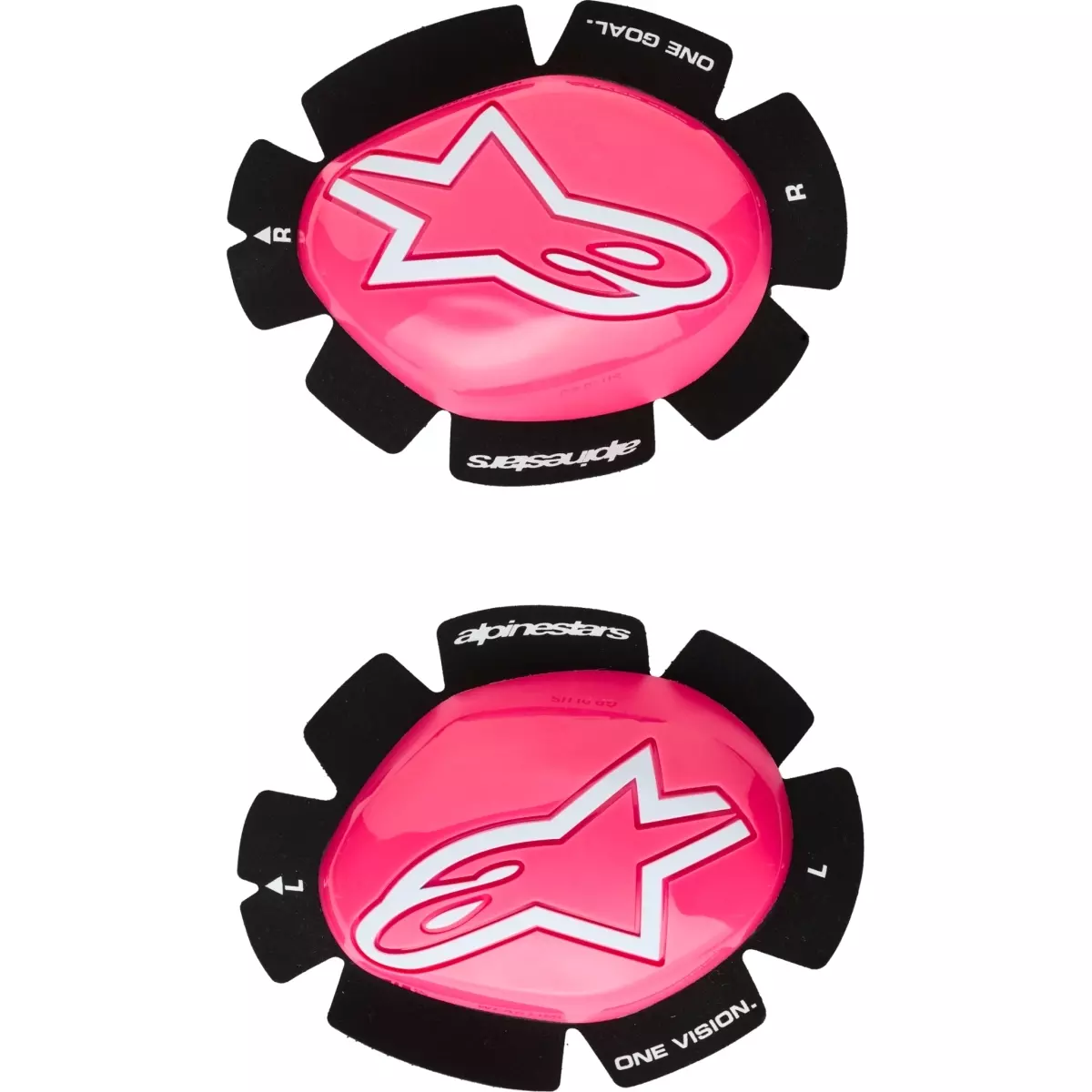 Sliders Alpinestars GP Plus Rose Fluo Blanc