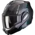 Casque Scorpion Exo-Tech Evo Carbone CAD Noir Vert