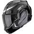 Casque Scorpion Exo-Tech Evo Pro Acuti Noir Argent Brillant