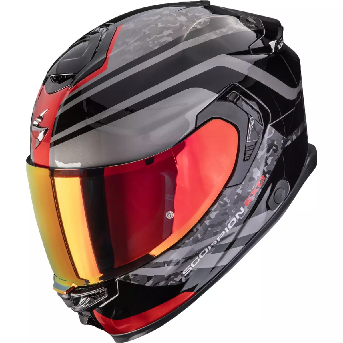 Casque Scorpion Exo-GT SP Air Arten Noir Rouge