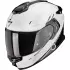 Casque Scorpion Exo-GT SP Air Asphalt Blanc Perle Noir Brillant
