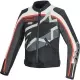 Blouson Femme Alpinestars Idles Off Blanc Rouge Flame Noir