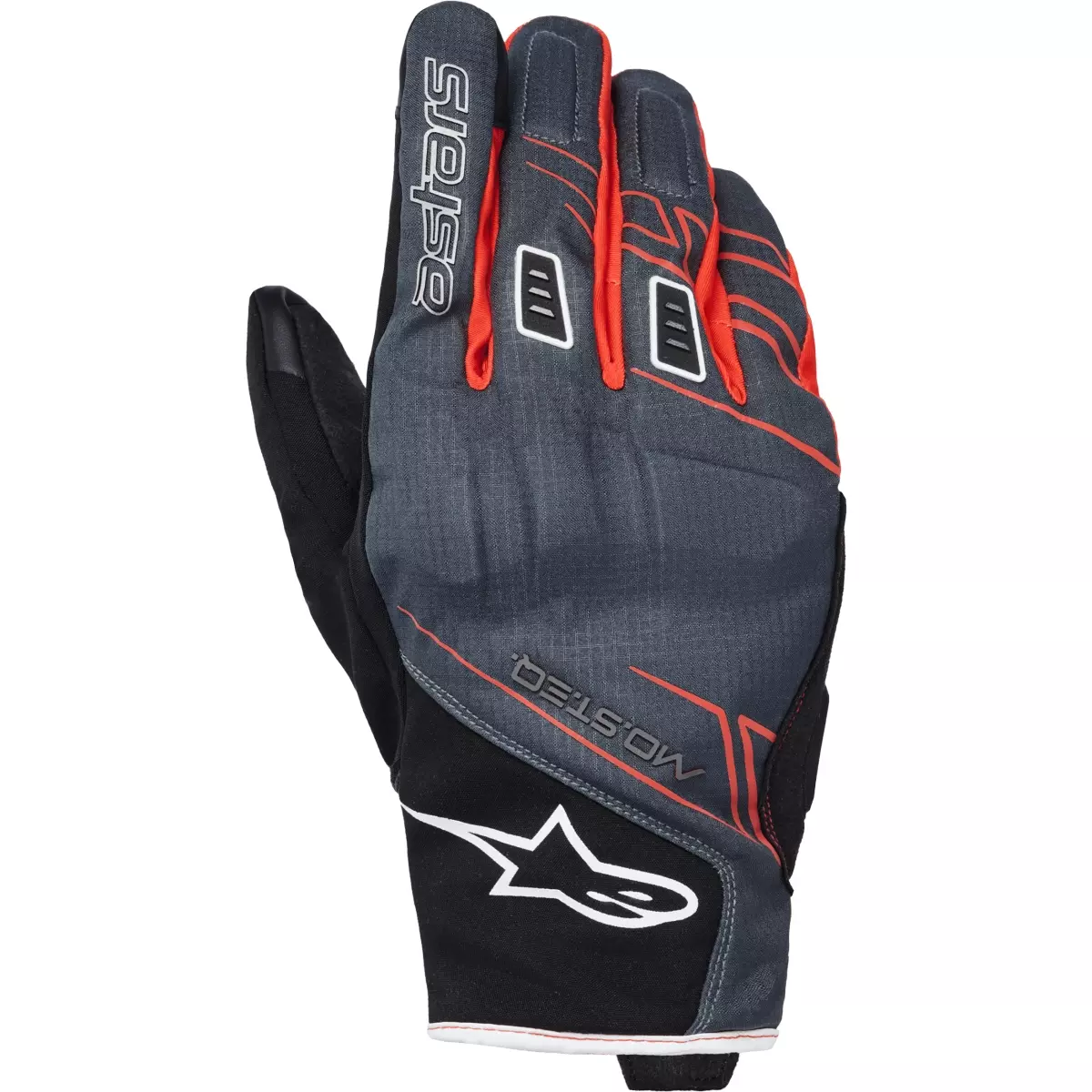 Gants Alpinestars Moblast WP Noir Anthracite Orange