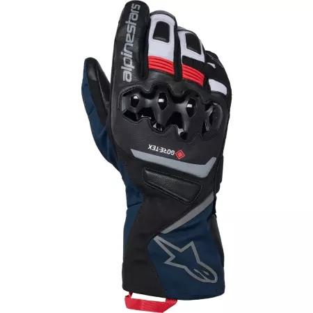 Gants Alpinestars WT 8 Gore-Tex® Insulated Noir Bleu Foncé - Gants Moto ALPINESTARS