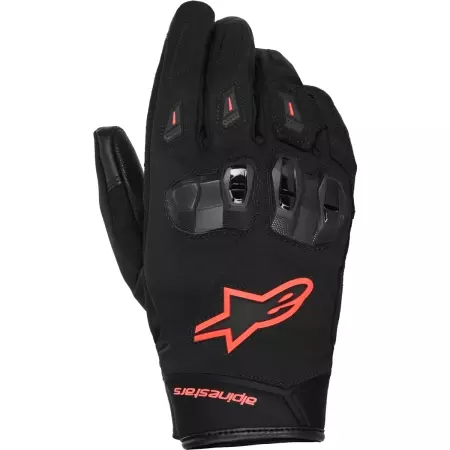 Gants Alpinestars SP X Z WP Noir Rouge Fluo