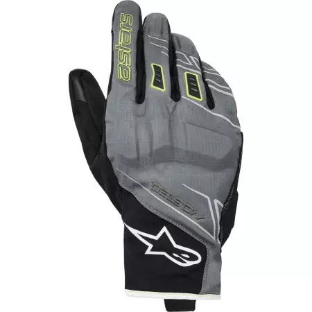 Gants Alpinestars Moblast WP Gris Noir Jaune
