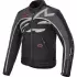 Blouson Alpinestars Axton Noir Anthracite Rouge Tangerine