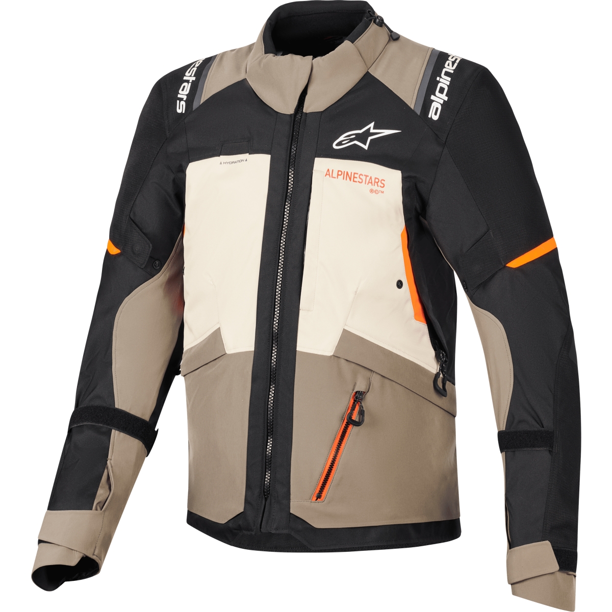Veste Alpinestars Andes V4 Drystar Marron Clair Noir