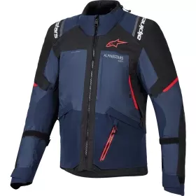 Veste Alpinestars Andes V4 Drystar Bleu Marine Bleu Indigo Noir