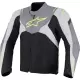 Blouson Alpinestars T-Jaws V4 WP Noir Gris Clair Gris Foncé