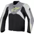 Blouson Alpinestars T-Jaws V4 WP Noir Gris Clair Gris Foncé