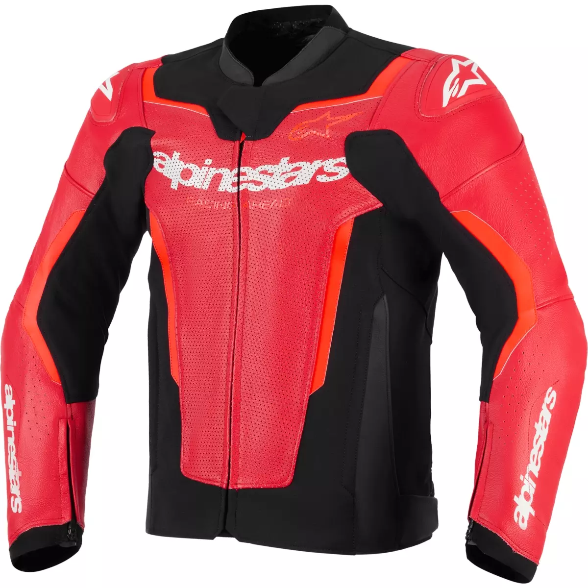 Blouson Alpinestars GP Force V2 Airflow Rouge Rouge Fluo