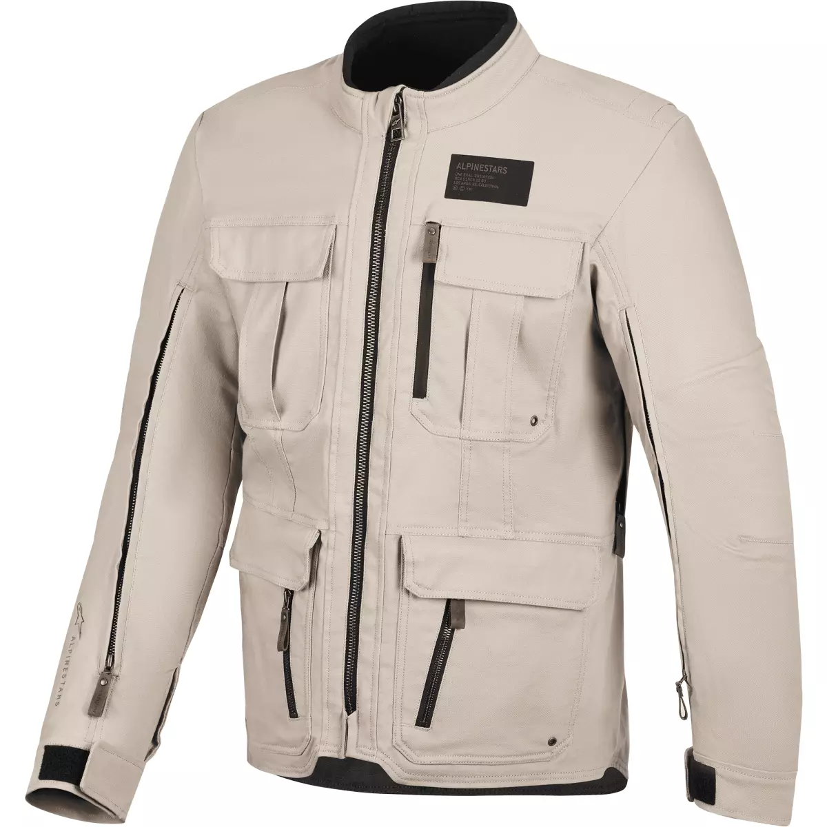 Blouson Alpinestars Borrego Drystar Gris Foncé