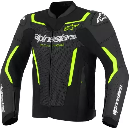 Blouson Alpinestars GP Force V2 Airflow Noir Jaune Fluo