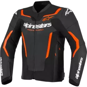 Blouson Alpinestars GP Force V2 Noir Rouge Fluo