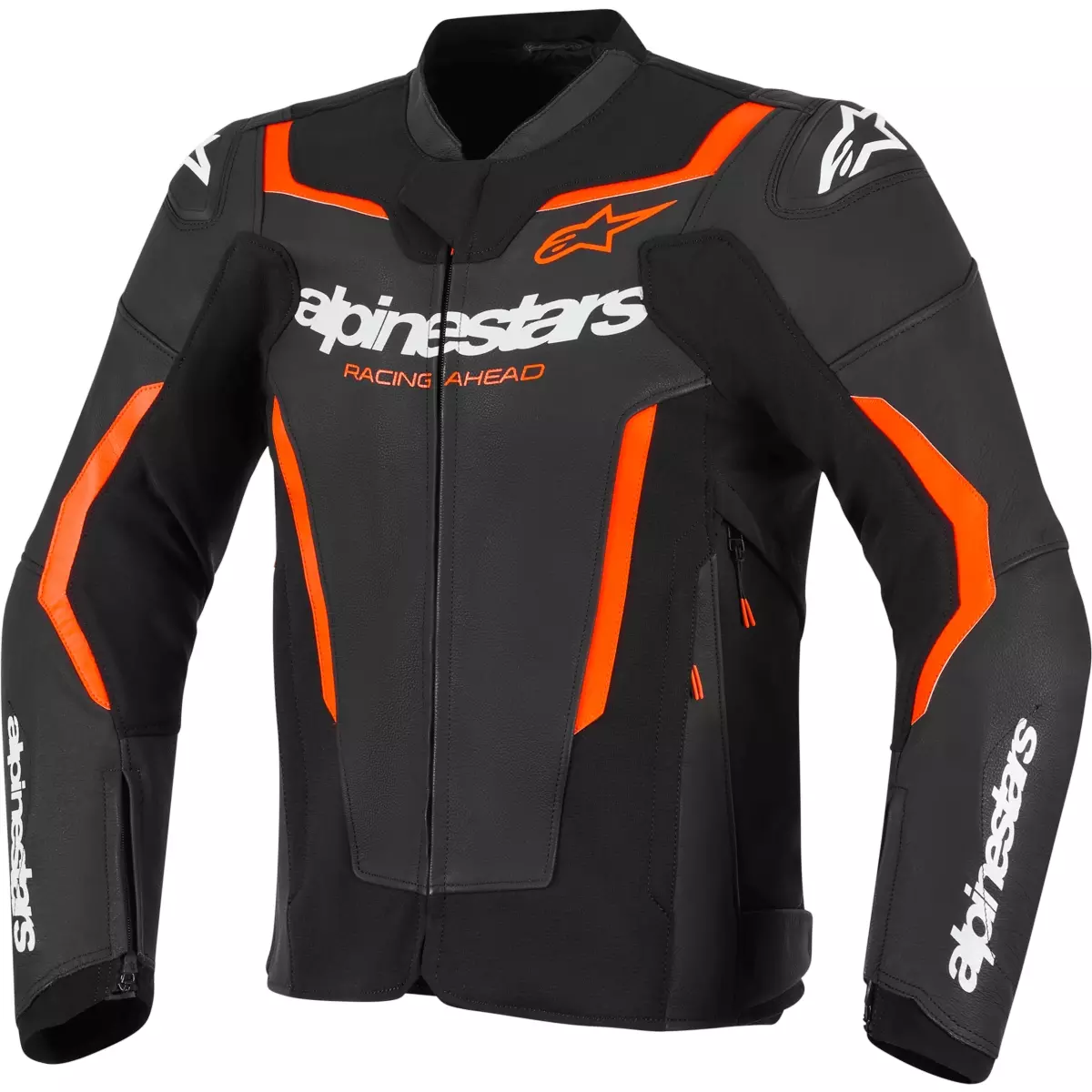 Blouson Alpinestars GP Force V2 Noir Rouge Fluo