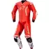 Combinaison 1 Pièce Alpinestars GP Tech V5 Rouge Fluo Rouge Blanc