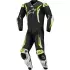 Combinaison 1 Pièce Alpinestars GP Tech V5 Noir Blanc Jaune Fluo